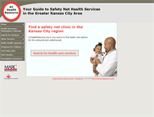 Tablet Screenshot of kchealthresource.org